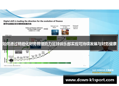 如何通过精细化财务管理助力足球俱乐部实现可持续发展与财务健康