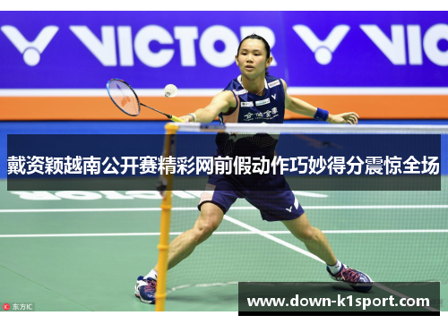 戴资颖越南公开赛精彩网前假动作巧妙得分震惊全场